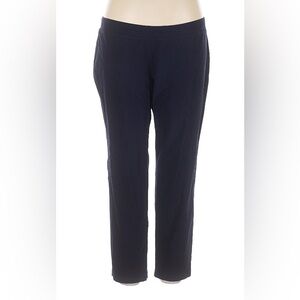 XL Eileen Fisher midnight ink navy washable viscose crepe ankle pants